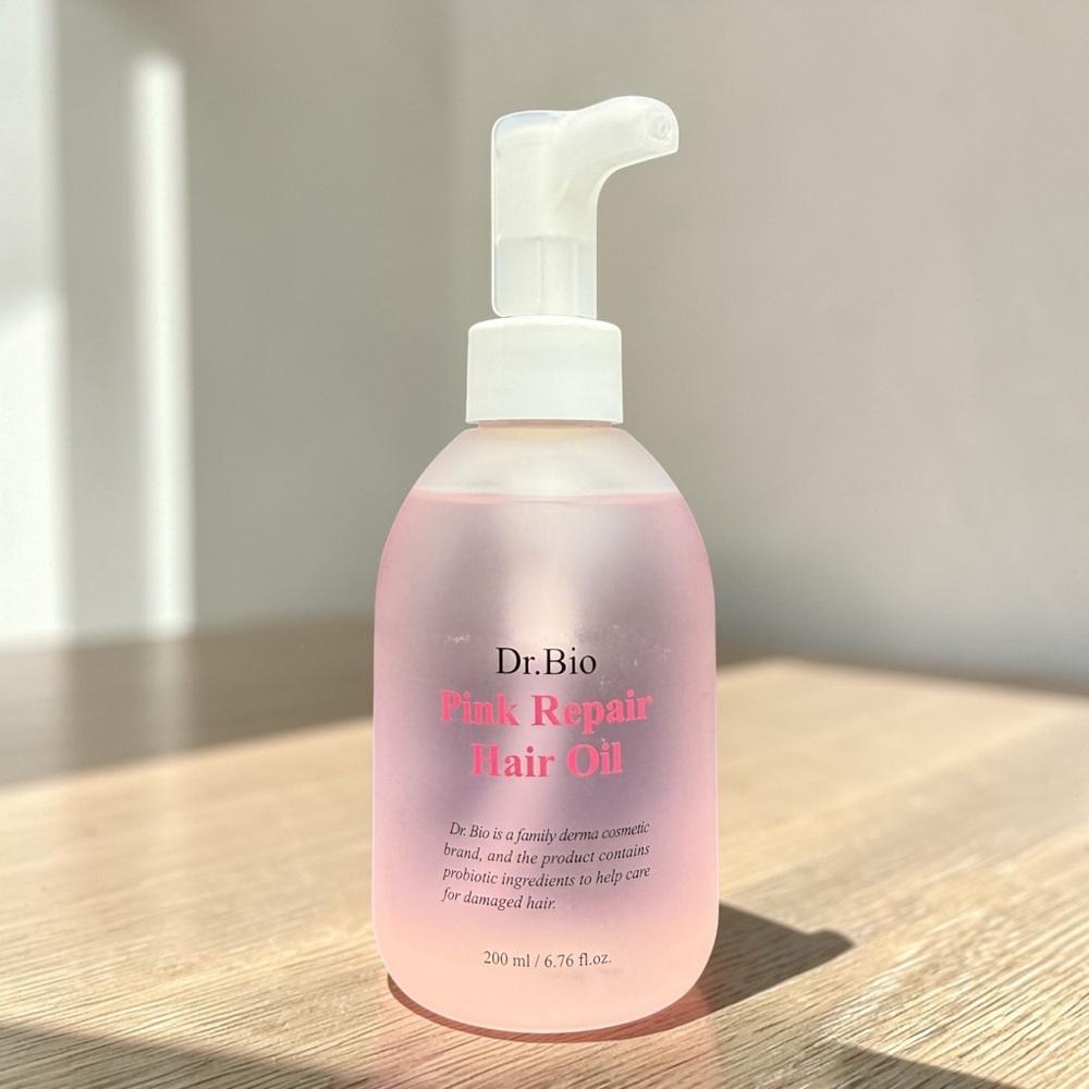 Dr. Bio Pink Repair Hair Oil 6.76oz Probiotic Protein Split End Treatment - Picture 1 of 10